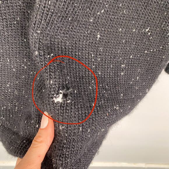 Iceberg Men's Wool Full Zip Jacket Black - Picture 8 of 8